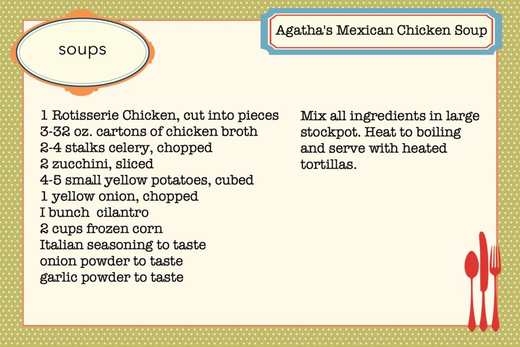 Agatha's Mexican Chicken (Caldo de Pollo) Soup