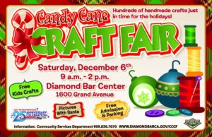 Diamond Bar Candy Cane Craft Fair