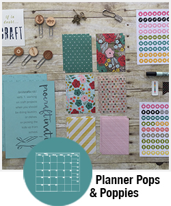 Shopping Category - Planner Pops & Poppies