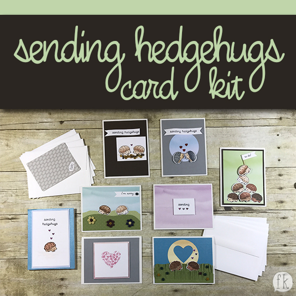 sending hedgehugs card product
