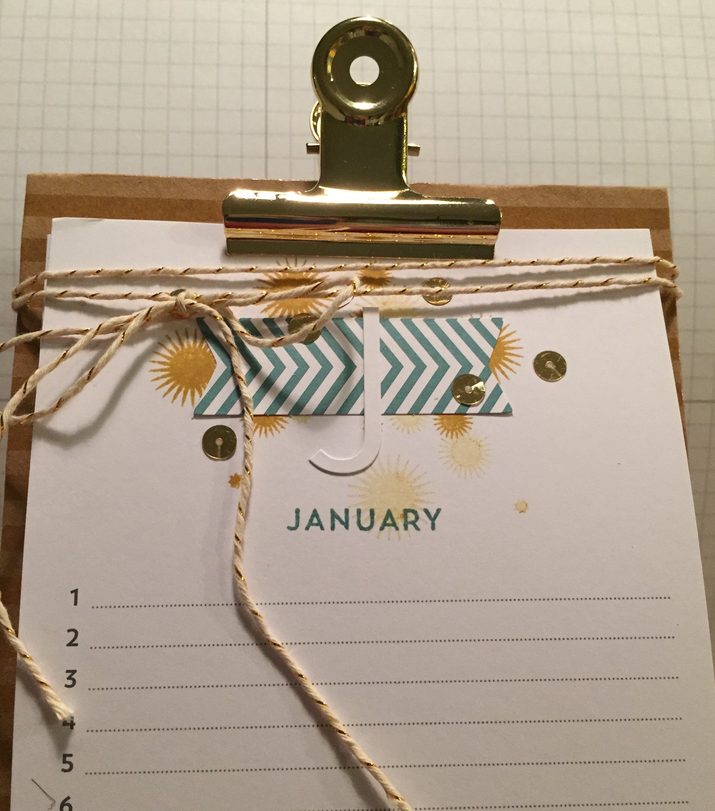 Simply Created Perpetual Calendar Kit
