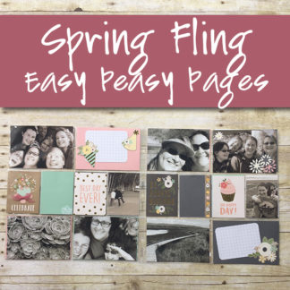 Spring Fling Easy Peasy Pages Product
