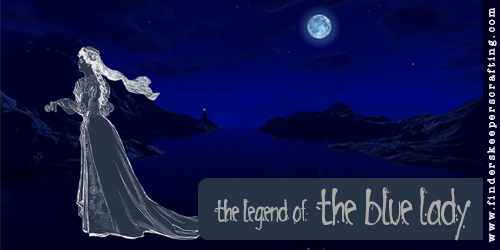 October Wallpaper: The Legend of the Blue Lady.