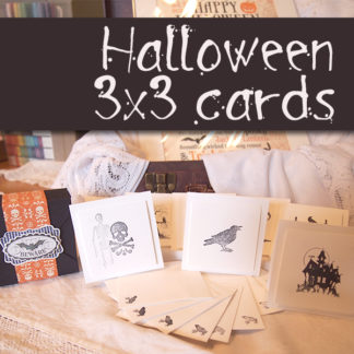 Halloween 3x3 Cards