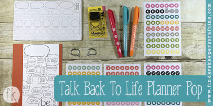 Talk Back To Life - Planner Pop - Featured