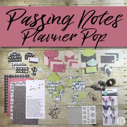 Passing Notes - Planner Pop - Product