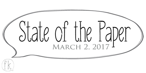 State of the Paper - March 2, 2017 - Punch Storage