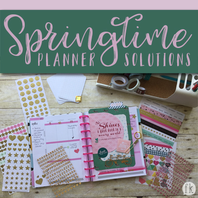 Springtime Planner Solutions