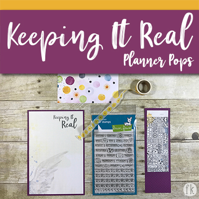 Keeping It Real Planner Pops - Featured