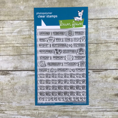Keeping It Real Planner Pops - Gallery Lawn Fawn Stamp Set
