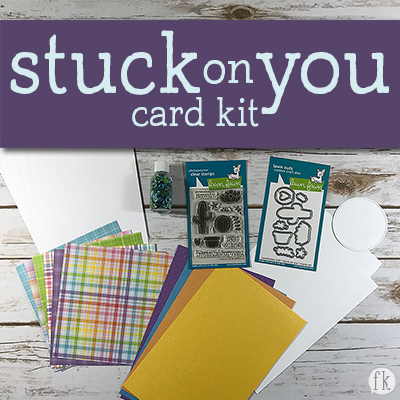 Stuck On You Card Kit - Featured