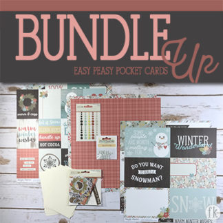 Bundle Up Easy Peasy Pocket Cards - Featured
