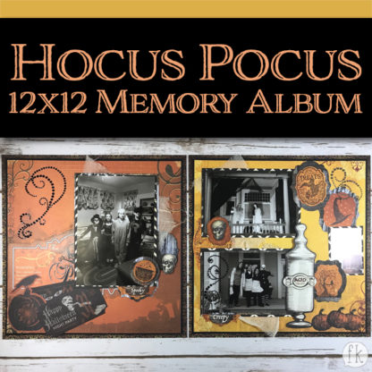 Hocus Pocus 12x12 Memory Album - Featured