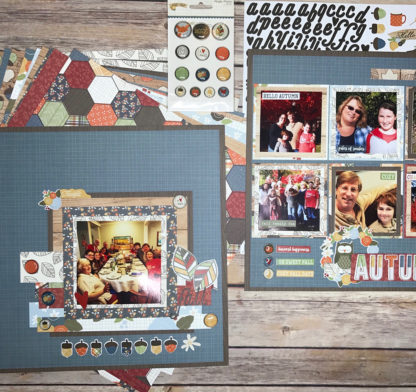 Fall in Love 12x12 Memory Layout - Gallery