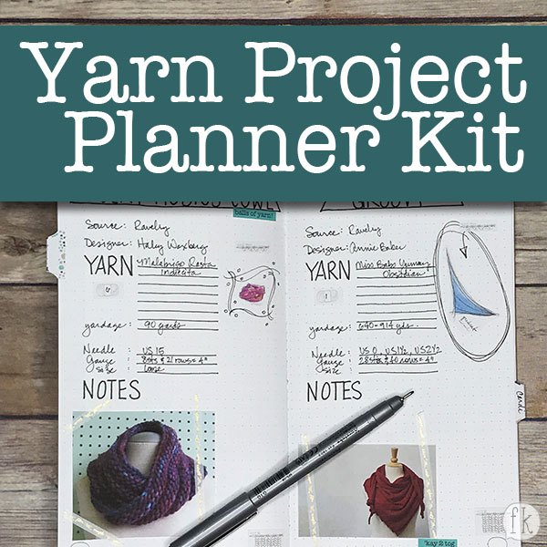 Yarn Project Planner Kit - Featured